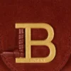 Borsa Mini B-Buzz 17 in pelle scamosciata