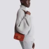 Borsa Mini B-Buzz 17 in pelle scamosciata