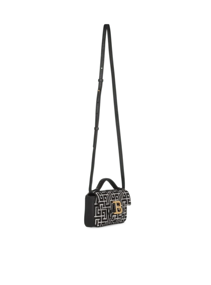 Borsa mini jacquard con monogramma B-Buzz