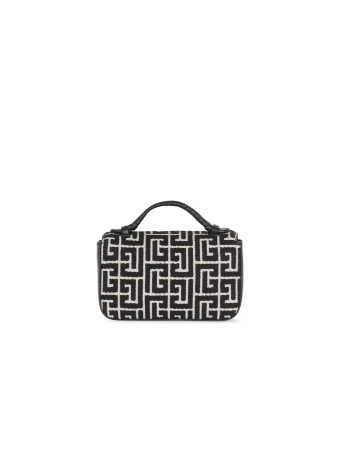 Borsa mini jacquard con monogramma B-Buzz