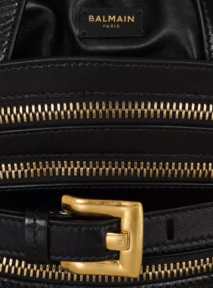 Borsa Mini Shuffle Zips in pelle di vitello Borsa Mini Shuffle Zips in pelle di vitello