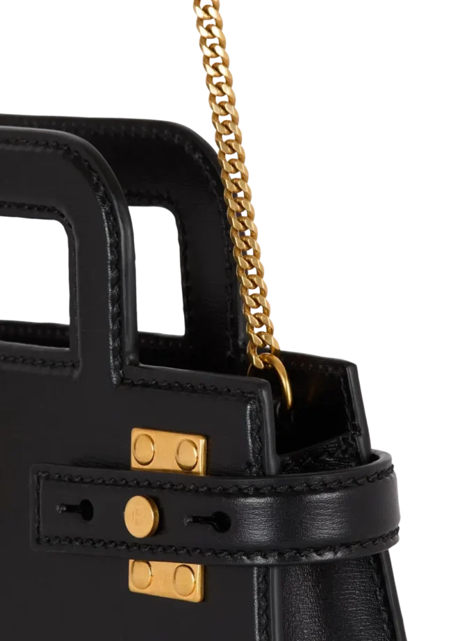 Borsa piccola B-Buzz con manico superiore in pelle di vitello Borsa piccola B-Buzz con manico superiore in pelle di vitello