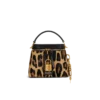 Borsa Pulse Vanity in pelle con stampa leopardata Borsa Pulse Vanity in pelle con stampa leopardata