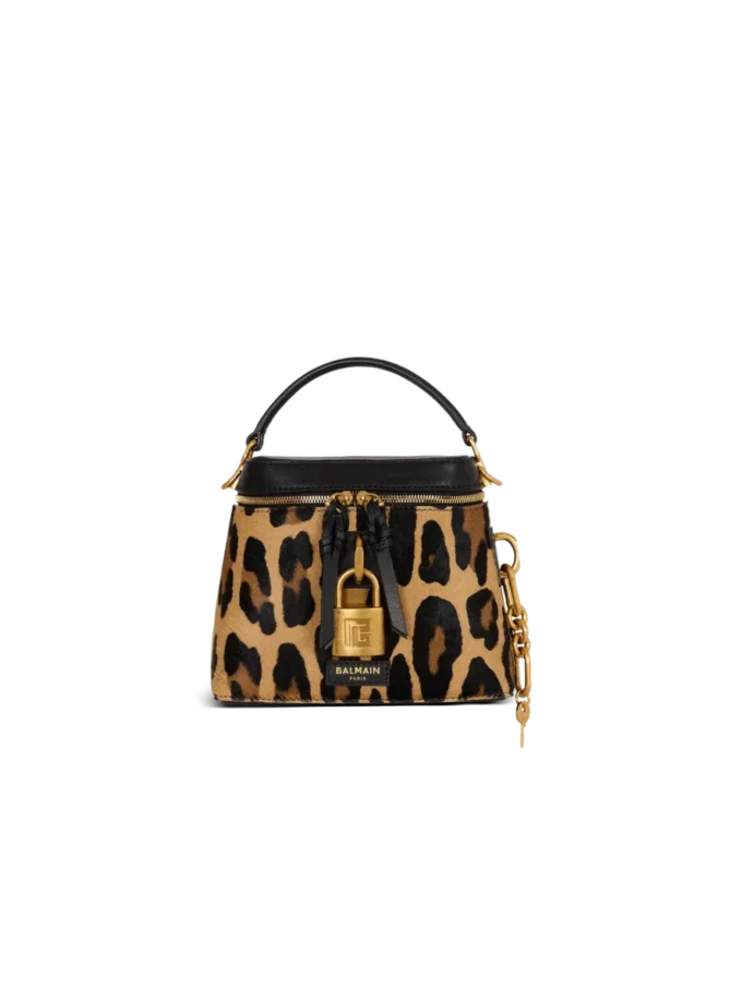 Borsa Pulse Vanity in pelle con stampa leopardata Borsa Pulse Vanity in pelle con stampa leopardata