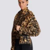 Borsa Pulse Vanity in pelle con stampa leopardata Borsa Pulse Vanity in pelle con stampa leopardata