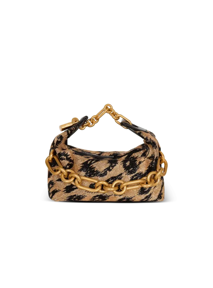 Borsa ricamata con motivo leopardato Sync Mini Borsa ricamata con motivo leopardato Sync Mini