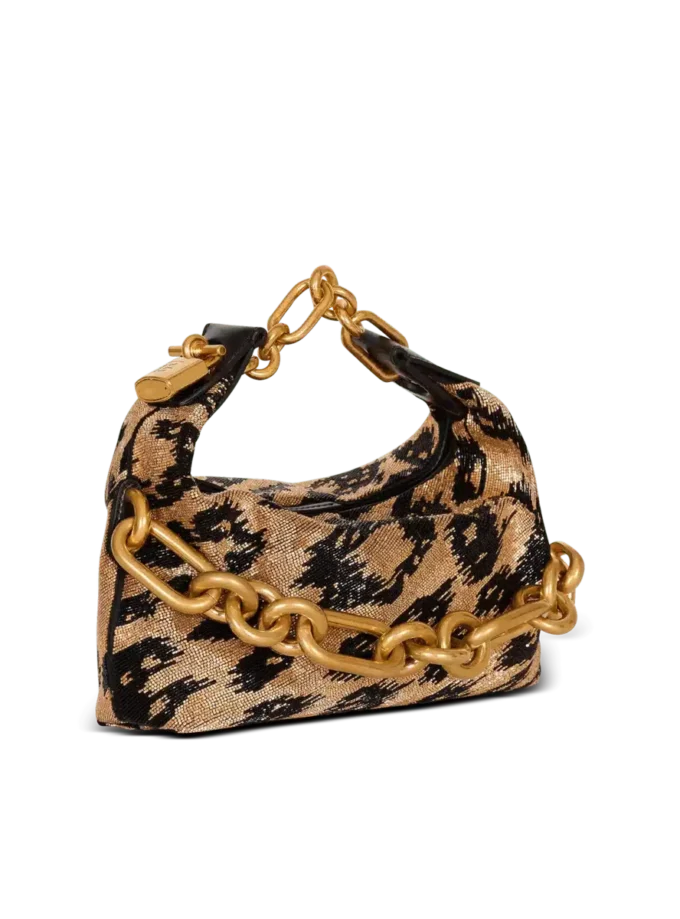 Borsa ricamata con motivo leopardato Sync Mini Borsa ricamata con motivo leopardato Sync Mini
