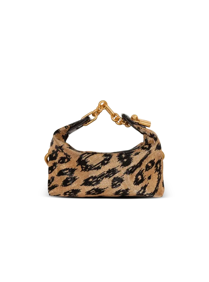Borsa ricamata con motivo leopardato Sync Mini Borsa ricamata con motivo leopardato Sync Mini