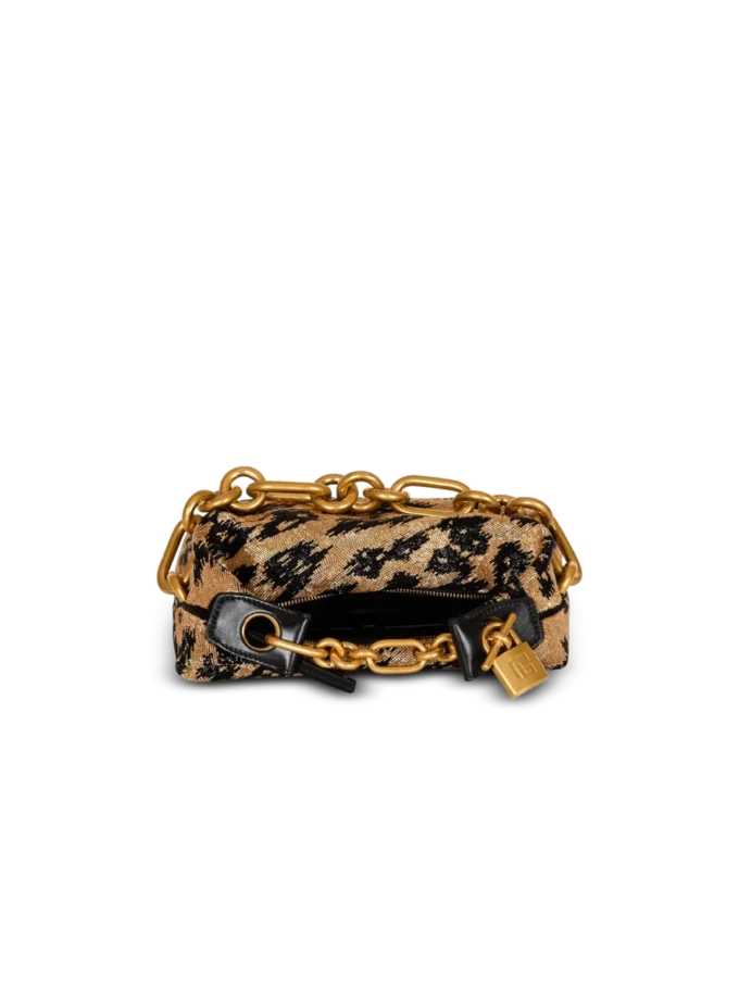 Borsa ricamata con motivo leopardato Sync Mini Borsa ricamata con motivo leopardato Sync Mini