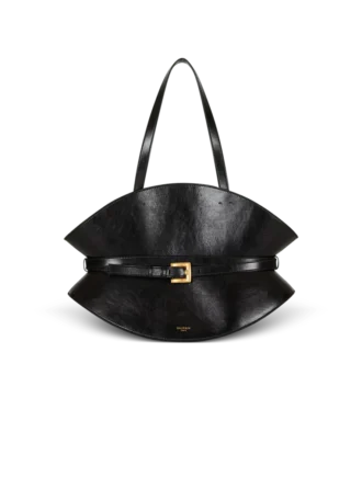 Borsa Shuffle media in pelle di vitello