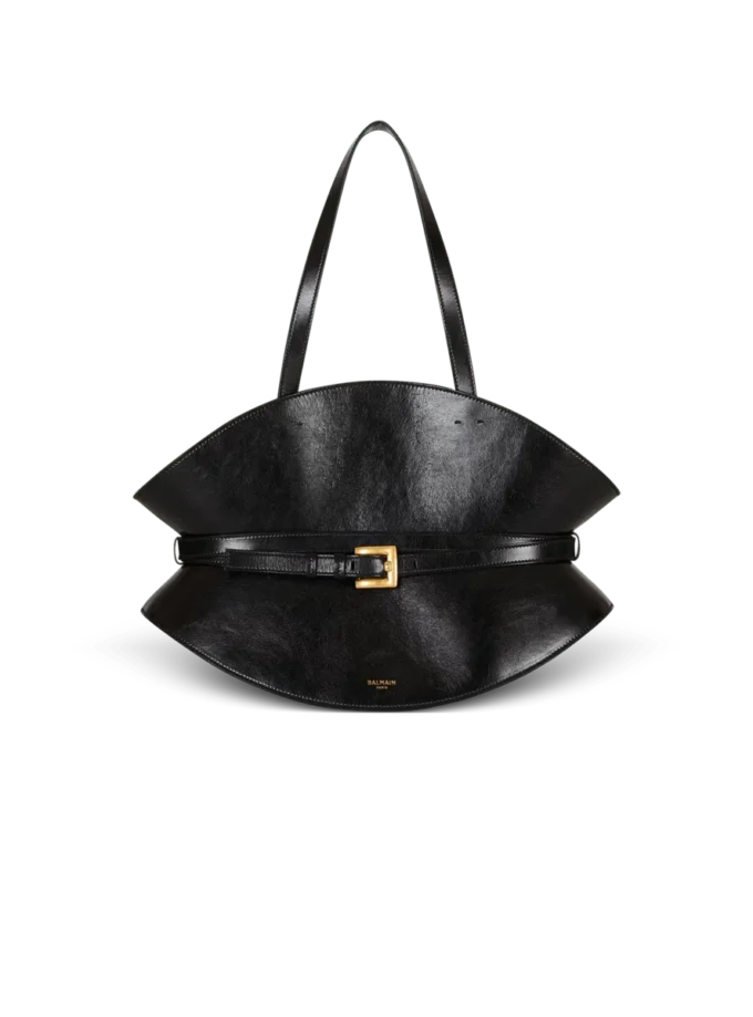 Borsa Shuffle media in pelle di vitello Borsa Shuffle media in pelle di vitello