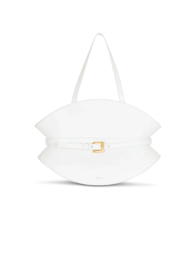Borsa Shuffle media in pelle di vitello Borsa Shuffle media in pelle di vitello