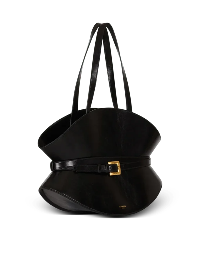Borsa Shuffle media in pelle di vitello Borsa Shuffle media in pelle di vitello