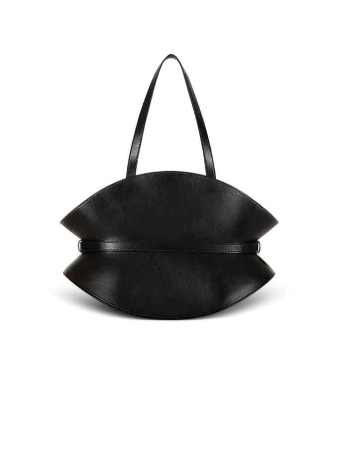 Borsa Shuffle media in pelle di vitello Borsa Shuffle media in pelle di vitello