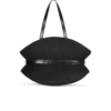 Borsa Shuffle Medium in pelle di vitello e rafia Borsa Shuffle Medium in pelle di vitello e rafia
