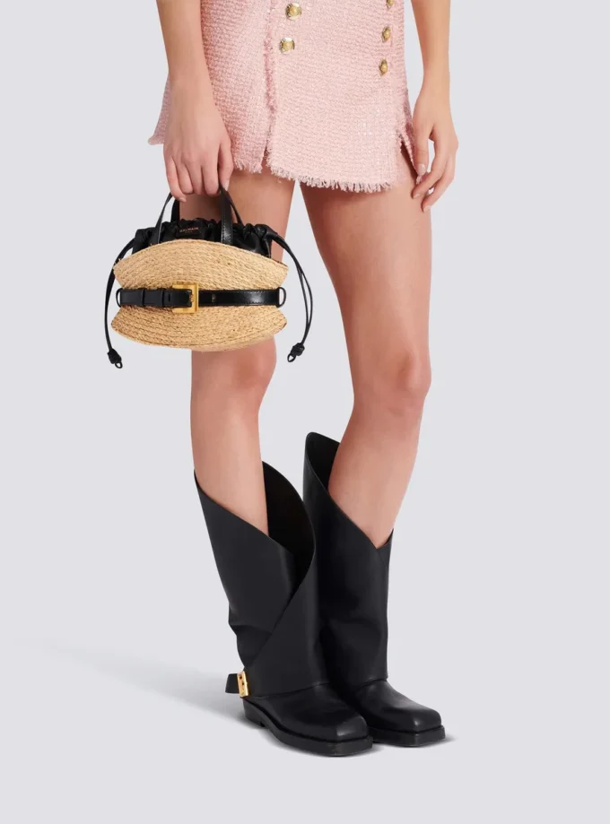 Borsa Shuffle Mini in rafia Borsa Shuffle Mini in rafia