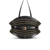 Borsa Shuffle Zips media in pelle di vitello Borsa Shuffle Zips media in pelle di vitello
