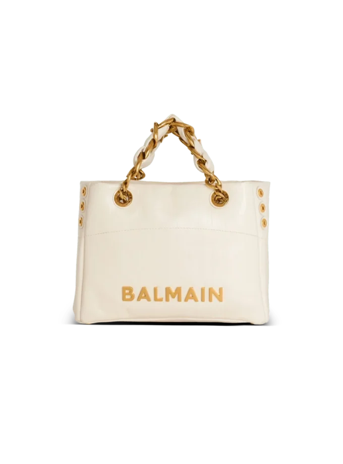 Borsa Small 1945 Soft in pelle di vitello martellata con monogramma PB Labyrinth Borsa Small 1945 Soft in pelle di vitello martellata con monogramma PB Labyrinth