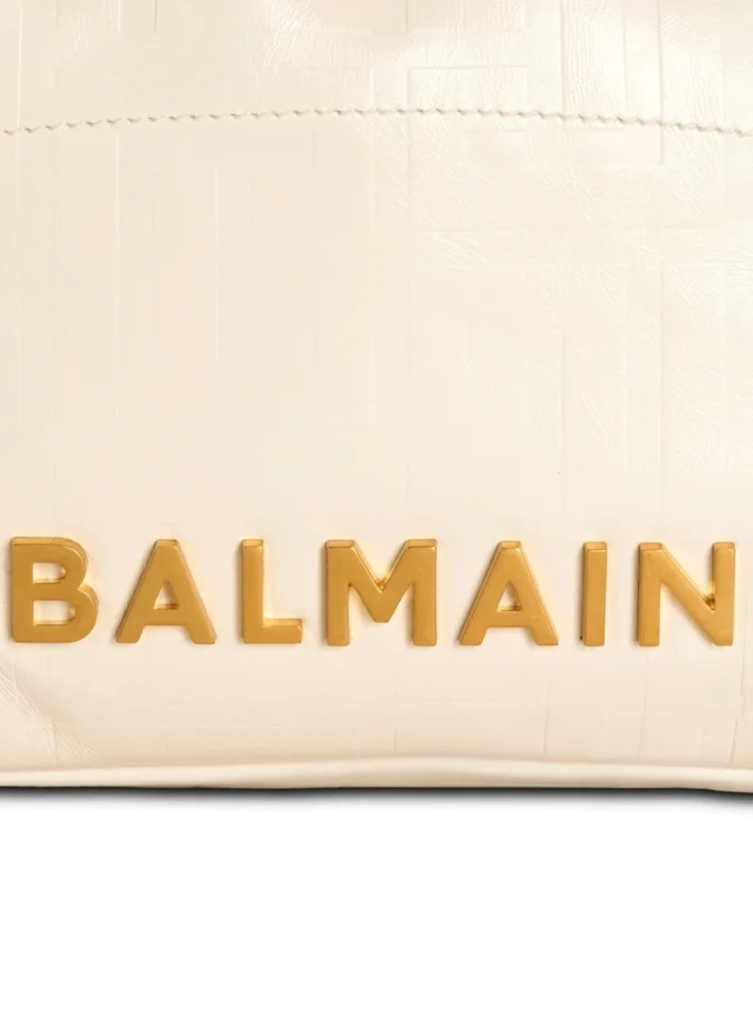Borsa Small 1945 Soft in pelle di vitello martellata con monogramma PB Labyrinth Borsa Small 1945 Soft in pelle di vitello martellata con monogramma PB Labyrinth