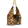 Borsa Sync Hobo in pelle con stampa leopardata Borsa Sync Hobo in pelle con stampa leopardata