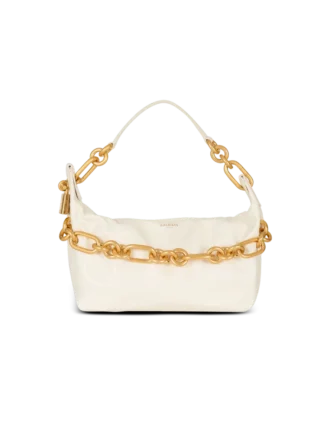 Borsa Sync media in pelle di vitello