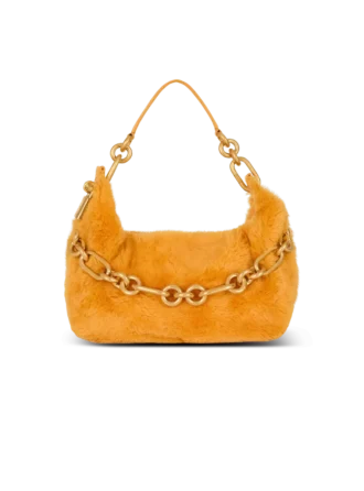 Borsa Sync media in shearling