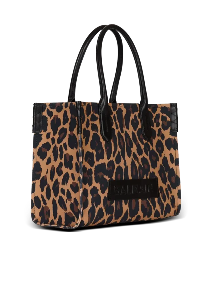 Borsa tote B-Army 36 con stampa leopardata Borsa tote B-Army 36 con stampa leopardata