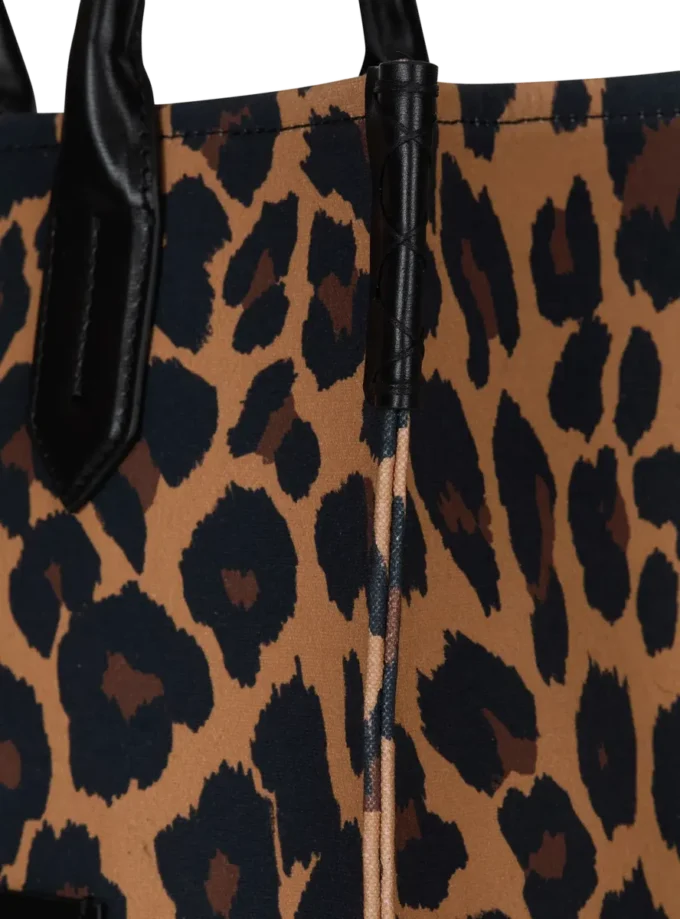 Borsa tote B-Army 36 con stampa leopardata Borsa tote B-Army 36 con stampa leopardata