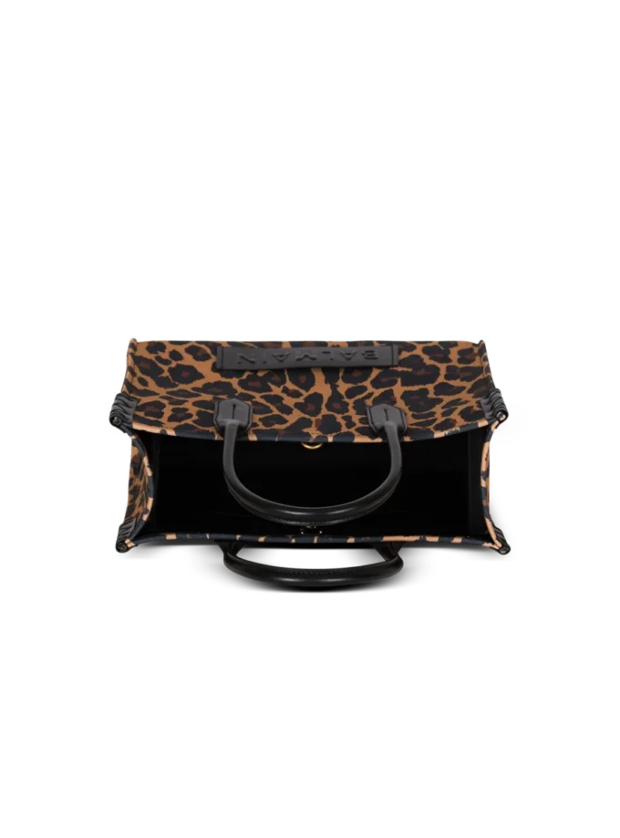 Borsa tote B-Army 36 con stampa leopardata Borsa tote B-Army 36 con stampa leopardata