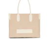 Borsa tote B-Army 36 in tela jacquard con monogramma e pelle Borsa tote B-Army 36 in tela jacquard con monogramma e pelle