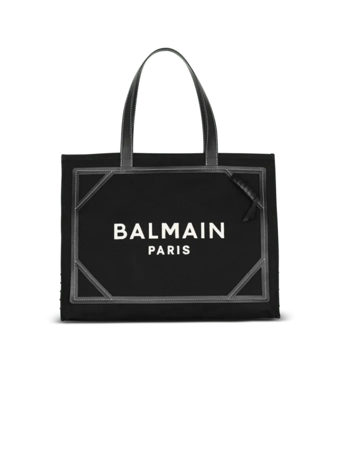 Borsa tote B-Army 42 in tela monogramma e pelle Borsa tote B-Army 42 in tela monogramma e pelle