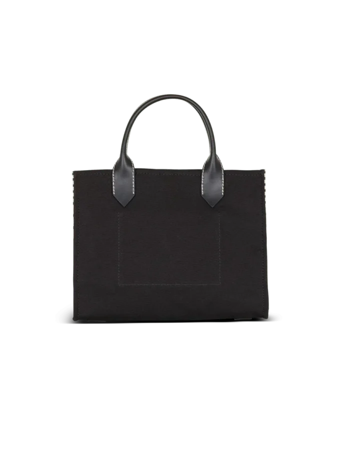 Borsa tote B-Army in tela monogrammata e pelle Borsa tote B-Army in tela monogrammata e pelle