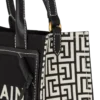 Borsa tote B-Army in tela monogrammata e pelle Borsa tote B-Army in tela monogrammata e pelle