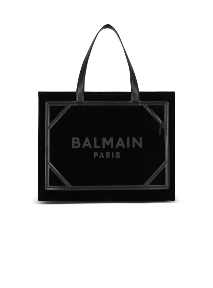 Borsa tote B-Army media in pelle scamosciata Borsa tote B-Army media in pelle scamosciata