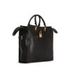 Borsa tote grande Pulse in pelle di vitello cerata Borsa tote grande Pulse in pelle di vitello cerata