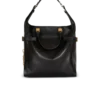 Borsa tote grande Pulse in pelle di vitello cerata Borsa tote grande Pulse in pelle di vitello cerata