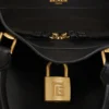 Borsa tote grande Pulse in pelle di vitello cerata Borsa tote grande Pulse in pelle di vitello cerata