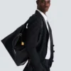 Borsa tote grande Pulse in pelle di vitello cerata Borsa tote grande Pulse in pelle di vitello cerata