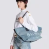 Borsa tote in denim Track Borsa tote in denim Track