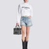Borsa tote in jacquard con monogramma B-Army e pelle Borsa tote in jacquard con monogramma B-Army e pelle