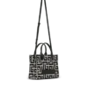 Borsa tote in jacquard con monogramma B-Army e pelle Borsa tote in jacquard con monogramma B-Army e pelle