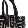 Borsa tote in jacquard con monogramma B-Army e pelle Borsa tote in jacquard con monogramma B-Army e pelle