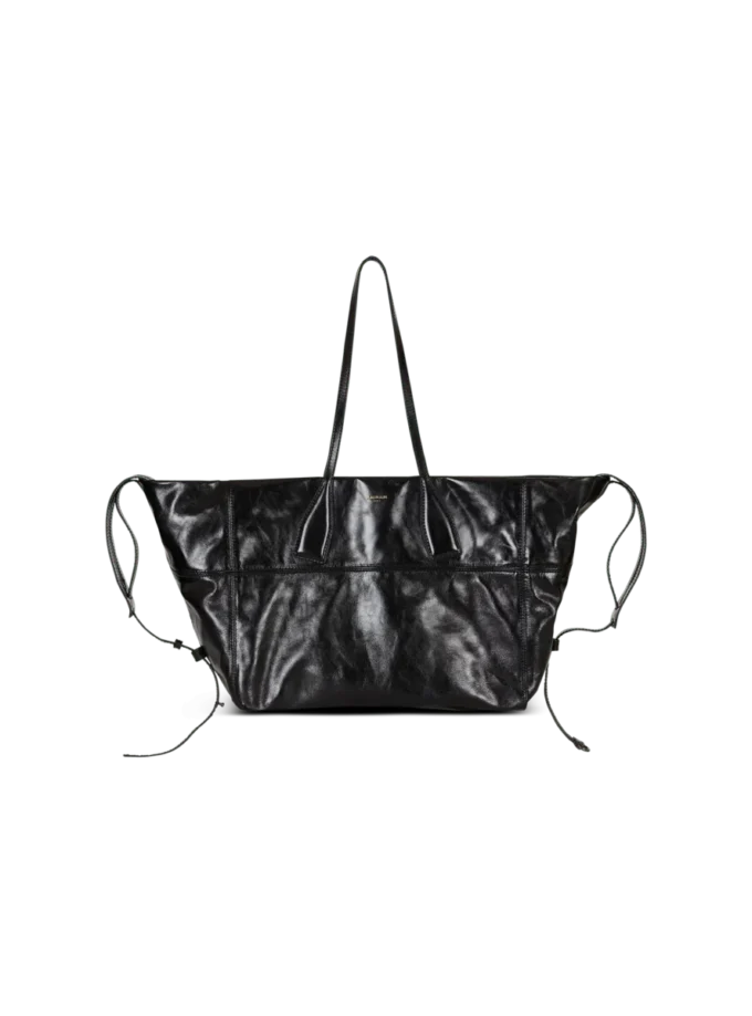 Borsa tote in pelle di vitello Track Zips Borsa tote in pelle di vitello Track Zips