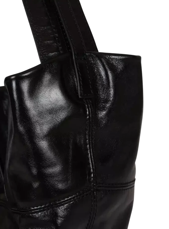 Borsa tote in pelle di vitello Track Zips Borsa tote in pelle di vitello Track Zips