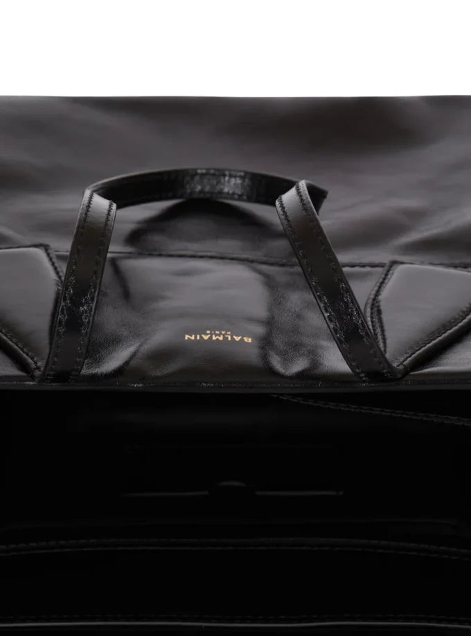 Borsa tote in pelle di vitello Track Zips Borsa tote in pelle di vitello Track Zips