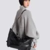 Borsa tote in pelle di vitello Track Zips Borsa tote in pelle di vitello Track Zips