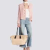 Borsa tote in rafia Track Borsa tote in rafia Track
