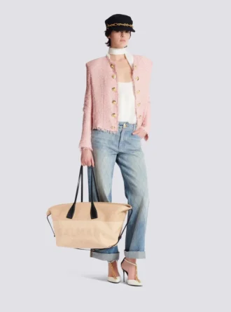 Borsa tote in rafia Track