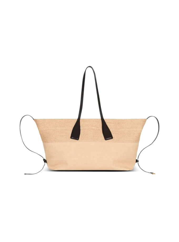 Borsa tote in rafia Track Borsa tote in rafia Track