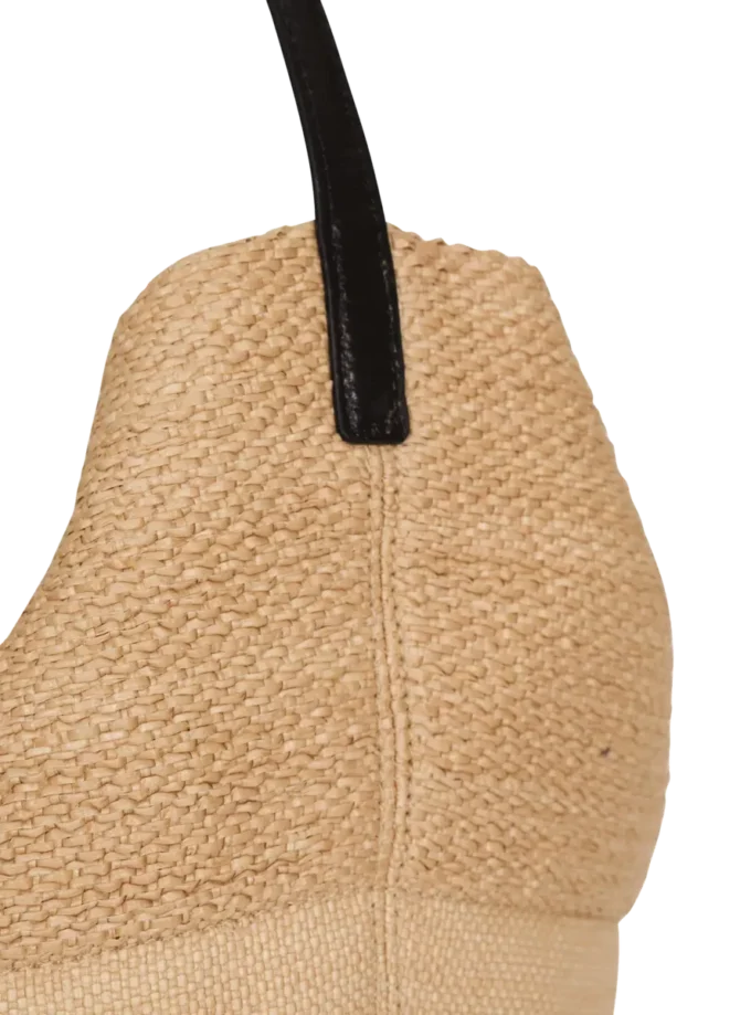 Borsa tote in rafia Track Borsa tote in rafia Track